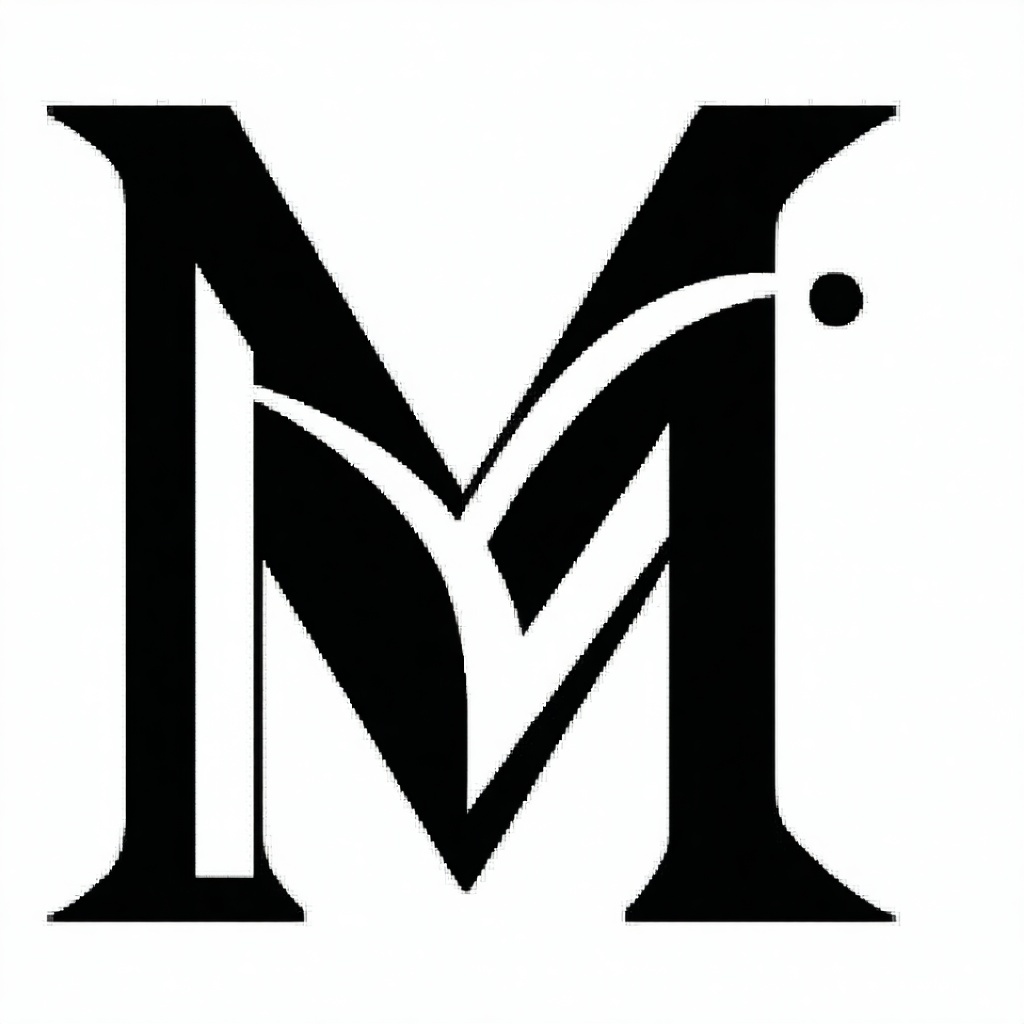 M logo classic and feminine